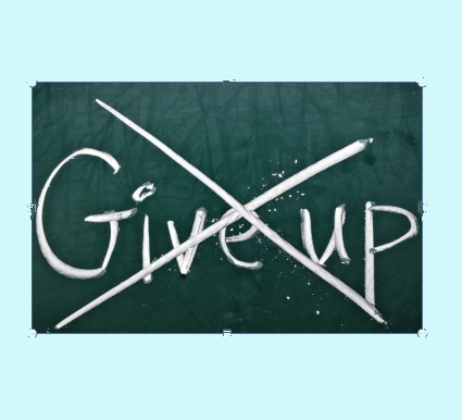 Give up